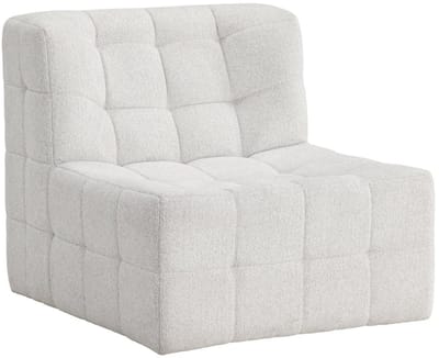 Malou fauteuil beige.