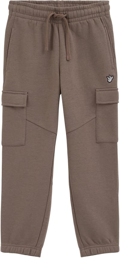 WE Fashion Jongens regular fit joggingsbroek met cargozakken