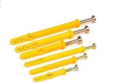 Ankerbouten - Muurankers pluggen - Bevestigen van objecten - Hoge treksterkte - M8x60mm 10 stuks - Zilverkleurig