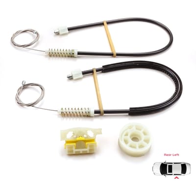 BWR5095 Kit de réparation de lève-vitre Arrière Gauche pour Renault Laguna MK3 X91 BT0/1 KT0/1 2007-2015 5 Portes 827010001R