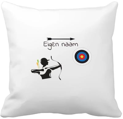 Akyol - boogschieten met naam - Kussen hoes - Sport - boogschieters - cadeau - verjaardag - geschenk - gepersonaliseerde jongens en meisjes - 40 bij 40 cm
