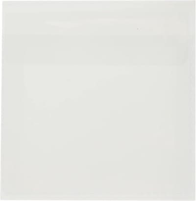 Zelfklevende Hoezen - CD DVD Beschermers - Opschrift Mappen - Stevig Flexibel - 105 x 74 mm - Transparant
