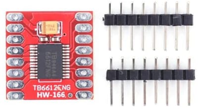 Dual Motor Driver Module 1A voor Arduino Microcontroller