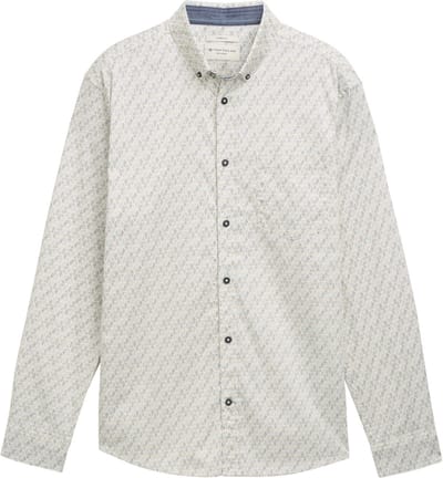 Tom Tailor Overhemd Overhemd Met Print 1042667xx10 36036 Mannen Maat - M