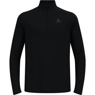 Odlo Odlo Midlayer Essential 1/2 Zip ZWART - Maat S