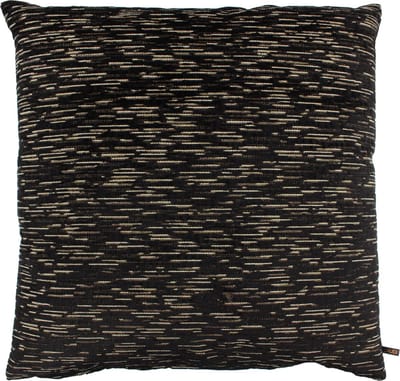 Claudi - sierkussen Lucis  - dark taupe - 45x45 cm