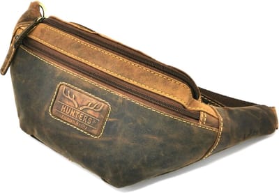 Hunters Leren Heuptas "Origin" - Hunter leder - bruin - (bxhxd) ca. 26cm x 15cm x 5cm