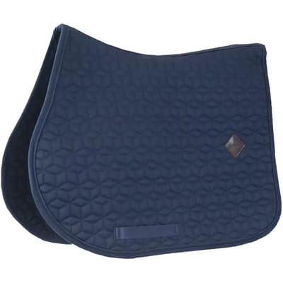 Kentucky Horsewear - Zadeldoek classic jumping cob marine