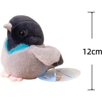 Gesimuleerde Vogel Pluche Speelgoed IJsvogel Mees Duif Wit-Oog Knuffelpop 12cm Huisdecoratie Speelgoed Kinderpoppen Verjaardag Verrassingscadeaus