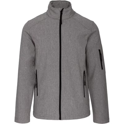 Kariban Kindersoftshelljas K402 - Marl Grey - 6/8 Y (6/8 ans)