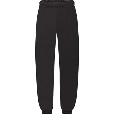 Fruit of the Loom Joggingbroek Kinderen/Kinderen Klassiek Elastisch Manchet (Zwart)