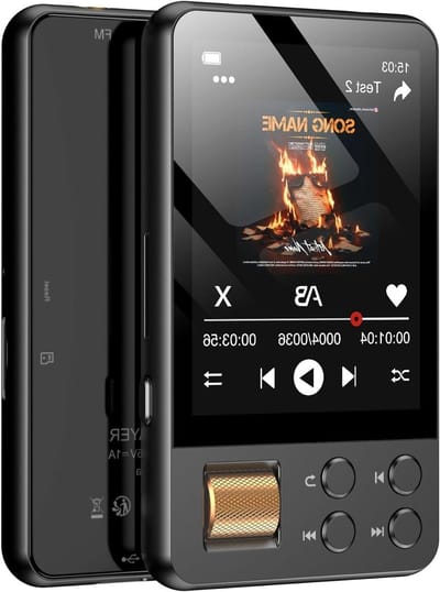 MP3-speler - Muziekspeler - Muziek luisteren - Bluetooth 5.4 - 64 GB - Zwart
