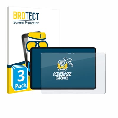BROTECT - Screenprotector voor VALE V12X LTE-8128 12.6" - Folie Beschermfolie Beschermglas matte 3 Stuks