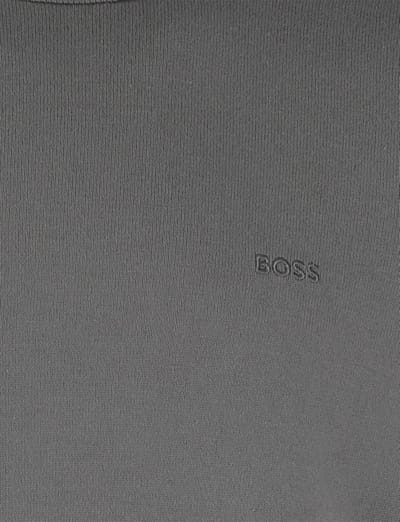 trui Boss Orange Asac-C groen gebreid normale fit