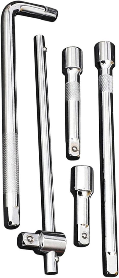 Verlengstaafset - Reparatiegereedschap set - Mechanisch onderhoud - Massief staal - 3-delig - Uniek