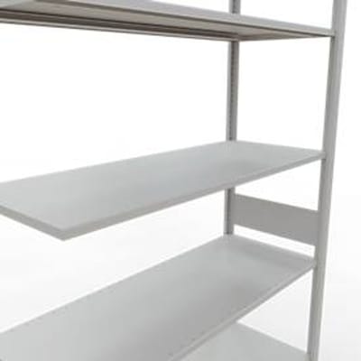 SCHULTE Lagertechnik - Insteekbevestiging met lengtebout - 3000x1300x500 mm, type 150 kg