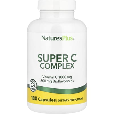 Complexe Super C, 180 capsules végétales