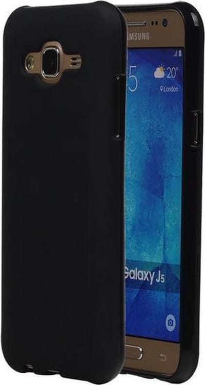 Samsung Galaxy J5 2015 TPU Hoesje Zwart
