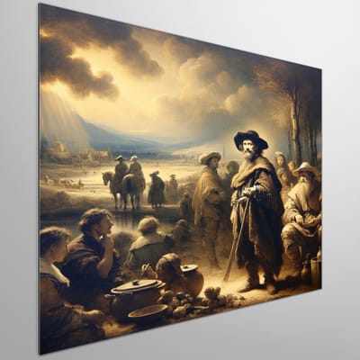 Kunstprint | Wanddecoratie | Dibond | 60 × 60 cm