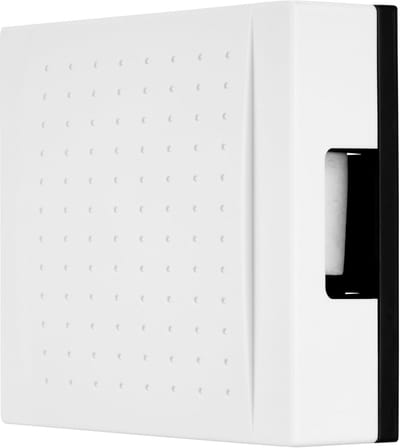 Deurbel Twee-klank - Elektrische Gong - Voordeur Beveiligen - Elektromechanisch Geluid - 117 x 118 x 45 mm - Wit
