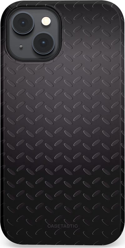 Casetastic Hoesje Geschikt voor Apple iPhone 14 Plus Magsafe - Stijlvolle Beschermende Duo-layer Case - Geometaal