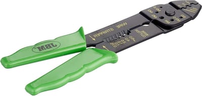 Krimptang - Kabeltang - Elektrisch werk - Geïsoleerde kabelschoenen - 8 - 3/4 inch - Multicolor