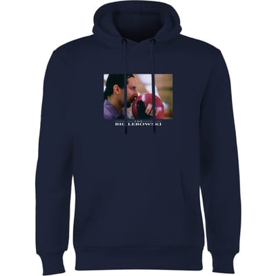 Big Lebowski Jesus Scene Hoodie - Navy - S