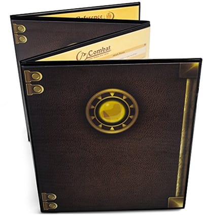 4 Paneel Aanpasbare GM Display voor Tafel RPG Campagnes - Droog uitwisbaar Scherm met Gratis Invoegen