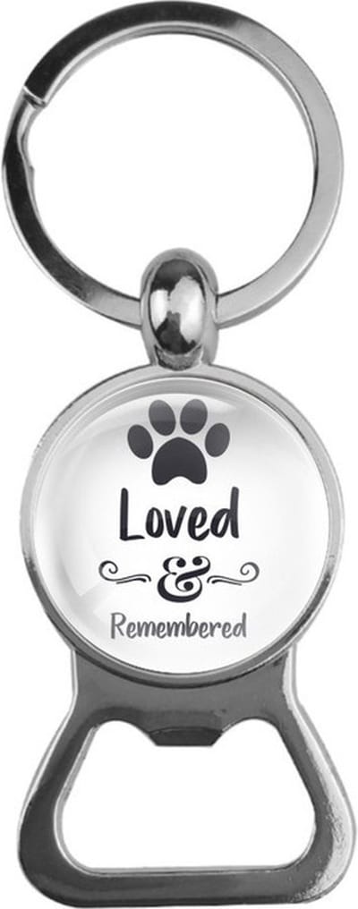 Bieropener Glas - Loved & Remembered