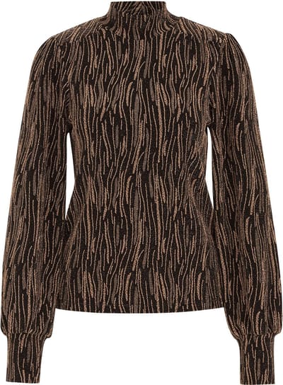 WE Fashion Dames top met glittergaren