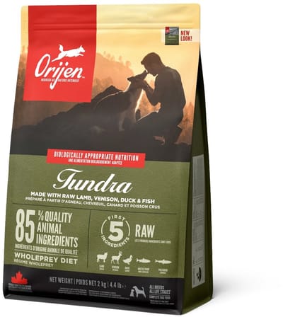 Orijen Whole Prey Tundra Dog - Geit & Zwijn - Hondenvoer - 2 kg