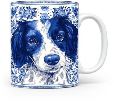 Mok Kooikerhondje Beker voor koffie of tas voor thee, cadeau voor dierenliefhebbers, moeder, vader, collega, vriend, vriendin, kantoor, opa, oma, hond, kerst, sinterklaas, verjaardag
