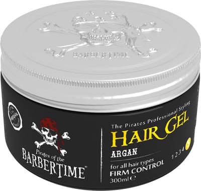 Pirates of The Barbertime - Hair Gel Argan - Firm Hold 5 - 300 ml