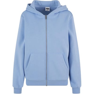 Urban Classics - Fluffy Vest met capuchon - 4XL - Blauw