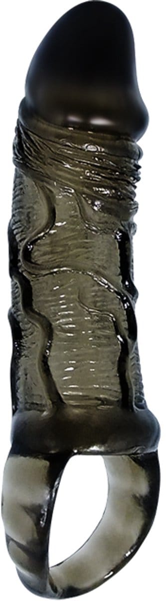 Power Escorts Penis Sleeve Extender – Zwart – 15,5 cm – bo-BI-026211-1