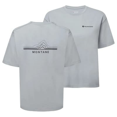 Montane Alhena Mountain 25 T-shirt Met Korte Mouwen Blauw 44 Vrouw