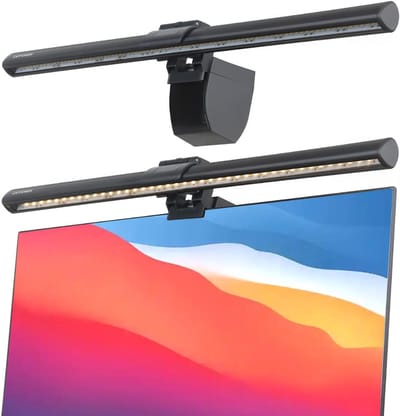 TIM® Monitorlamp - Monitor Lightbar - Monitorlicht - Monitor Licht - Zwart - 43cm x 5cm x 13cm