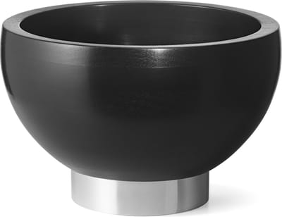 Georg Jensen Icons Søren Serveerschaal - Ø 27,6 - Hoogte 17,9 cm - Essenhout/RVS