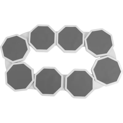 Eettafel Draaiplateau Herbruikbaar 360 Graden Roterende Keuken Voedsel Serveerplateau Multifunctioneel white