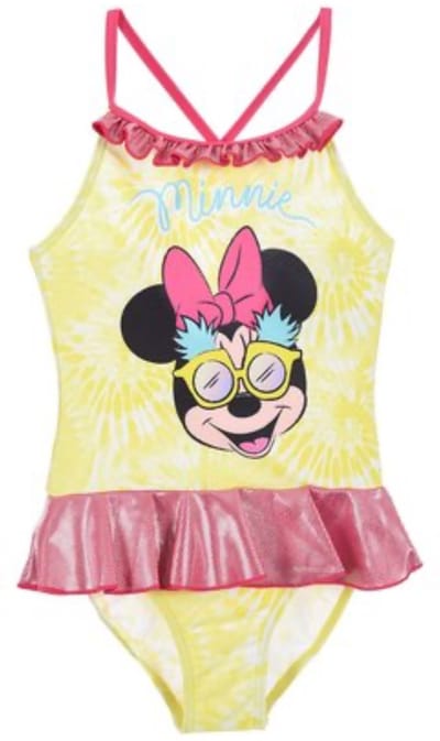 Disney Minnie Mouse badpak - Geel - Maat 98
