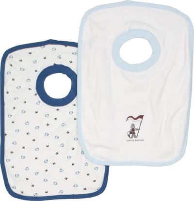 Bianco Blu Babies Slabber - 2 stuks - Blauw