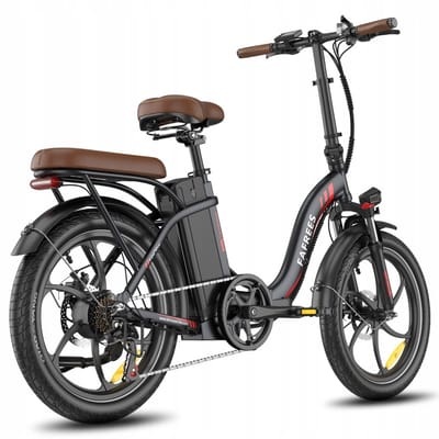 Fafrees F20+ Pro Opvouwbare Elektrische Fiets – 36V 25Ah Accu, 120km Bereik, 7-Speed Shimano, 20"x3.0" Banden – Zwart