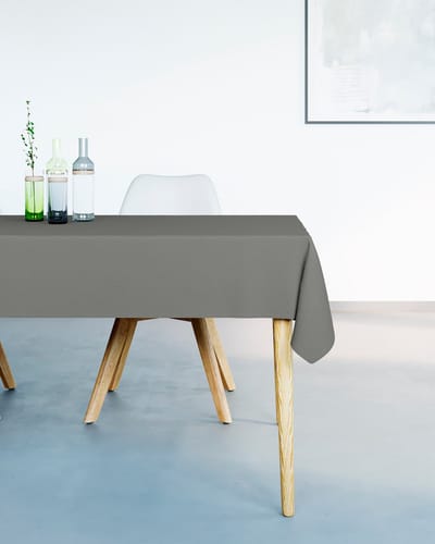 Mistral Home - TAFELKLEED - waterafstotend - 150 x 250 cm - effen kleur - grijs