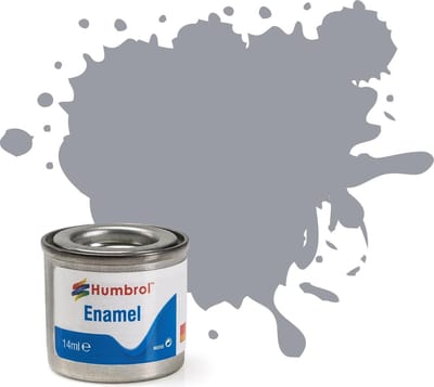 Humbrol Emailleverf Mat - 14 ml - No.64 Light Grey