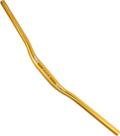 Fietsstuur Aluminium - Stuur Stijgstang - Downhill Fietsen - Ergonomische CNC Buiging - 31.8 mm x 780 mm - Geel