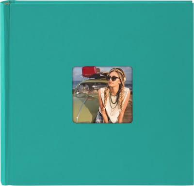 GOLDBUCH GOL-31099 fotoalbum LIVING turquoise als Fotoboek, 30x30 cm, 100 blz