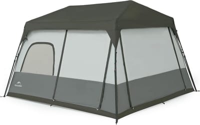 Ruime 4-Seizoenen Campingtent voor 6 Personen - Waterdicht & Eenvoudig Opzetten