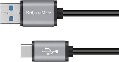 Krüger&Matz - USB Kabel - 100cm - USB 3.0 - Power Delivery