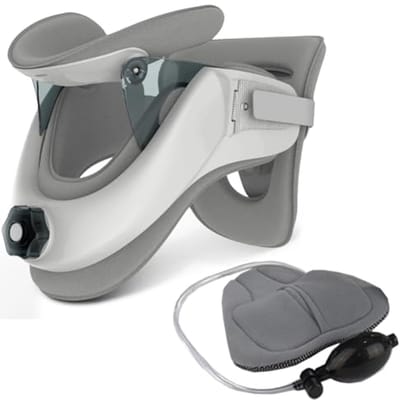 Cervicaal Tractieapparaat - Opblaasbare Neksteun voor Wervelkolom Ondersteuning - Ergonomisch Ontwerp