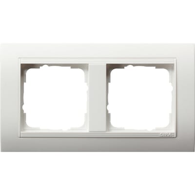 Gira Standaard 55 Afdekraam Standaard Schakelmateriaal - 021202 [2 stuks]